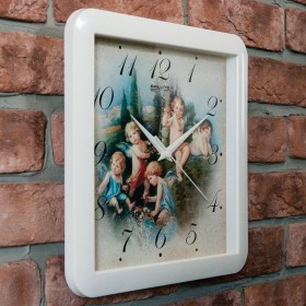 Часы настенные П-А7-327 Ангелы в Железногорске - zheleznogorsk.katalogmebeli.com | фото