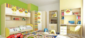 Детская комната Клаксон (Бежевый/корпус Клен) в Железногорске - zheleznogorsk.katalogmebeli.com | фото 5