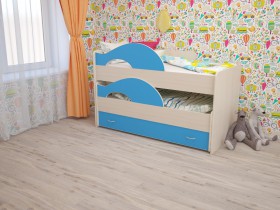 Детская кровать Радуга 1600 в Железногорске - zheleznogorsk.katalogmebeli.com