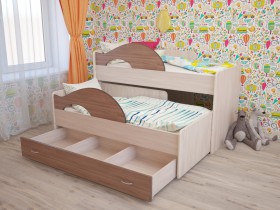 Детская кровать Радуга 1600 в Железногорске - zheleznogorsk.katalogmebeli.com