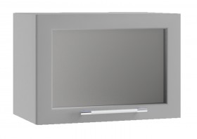 Гарда ПГС 500 шкаф верхний горизонтальный со стеклом Белый в Железногорске - zheleznogorsk.katalogmebeli.com | фото