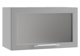 Гарда ПГС 600 шкаф верхний горизонтальный со стеклом Белый в Железногорске - zheleznogorsk.katalogmebeli.com | фото