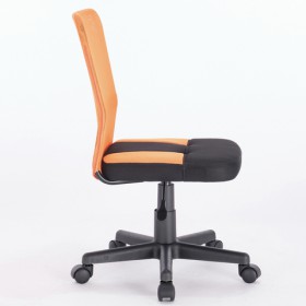 Кресло компактное BRABIX Smart MG-313 (черный, оранжевый) в Железногорске - zheleznogorsk.katalogmebeli.com | фото 2