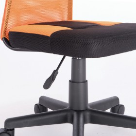 Кресло компактное BRABIX Smart MG-313 (черный, оранжевый) в Железногорске - zheleznogorsk.katalogmebeli.com | фото 5