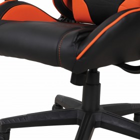 Кресло компьютерное BRABIX GT Racer GM-100 (черный, оранжевый) в Железногорске - zheleznogorsk.katalogmebeli.com | фото 2