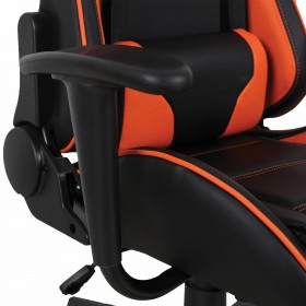 Кресло компьютерное BRABIX GT Racer GM-100 (черный, оранжевый) в Железногорске - zheleznogorsk.katalogmebeli.com | фото 3