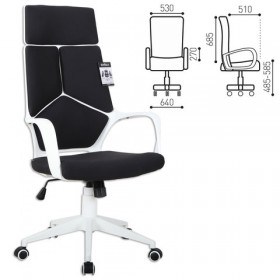 Кресло офисное BRABIX Prime EX-515 (черная ткань) в Железногорске - zheleznogorsk.katalogmebeli.com | фото 1