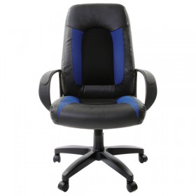Кресло офисное BRABIX Strike EX-525 (сине-черный) в Железногорске - zheleznogorsk.katalogmebeli.com | фото 4