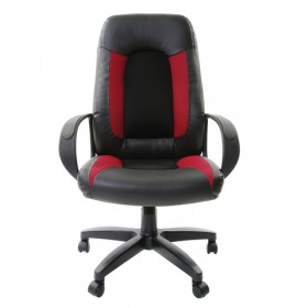 Кресло офисное BRABIX Strike EX-525 (черно-красный) в Железногорске - zheleznogorsk.katalogmebeli.com | фото 2