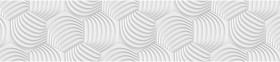 Кухонный фартук КМ 474 Плитка объемная ромб в Железногорске - zheleznogorsk.katalogmebeli.com | фото