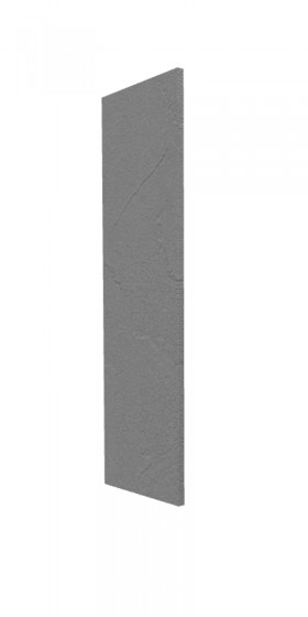 Панель торцевая (для шкафа верхнего высокого) ВП Лофт (Штукатурка серая) в Железногорске - zheleznogorsk.katalogmebeli.com | фото