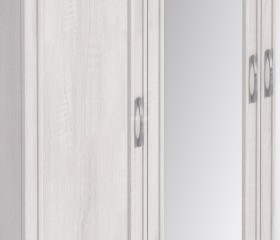 Шкаф 4-х дверный СБ-2389 Флоренция (Дуб Сонома Белый) в Железногорске - zheleznogorsk.katalogmebeli.com | фото 2