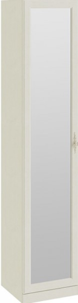 Шкаф для белья с 1-ой зеркальной дверью узкий «Лючия» (Штрихлак) в Железногорске - zheleznogorsk.katalogmebeli.com | фото