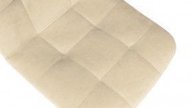 Стул «Райс» К3 Белый/Велюр Confetti Cream в Железногорске - zheleznogorsk.katalogmebeli.com | фото 3
