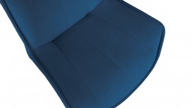 Стул «Тейлор» К3 Исп. 2 Белый/Велюр Confetti Blue в Железногорске - zheleznogorsk.katalogmebeli.com | фото 3