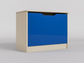 Ящик для игрушек Скай люкс (Синий/корпус Клен) в Железногорске - zheleznogorsk.katalogmebeli.com | фото